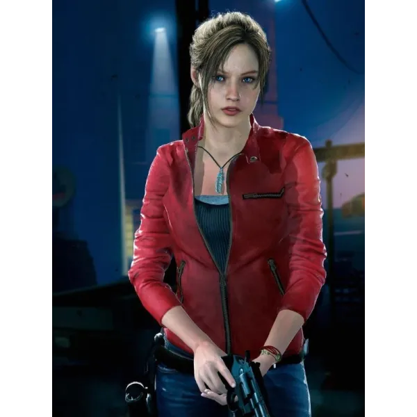 Resident Evil 2 Claire Redfield Red Jacket
