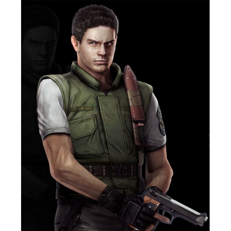 Chris Redfield Resident Evil Stars Vest Chris Redfield Resident Evil Stars Vest
