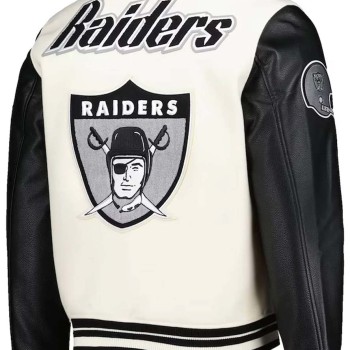 Retro Las Vegas Raiders Varsity Jacket