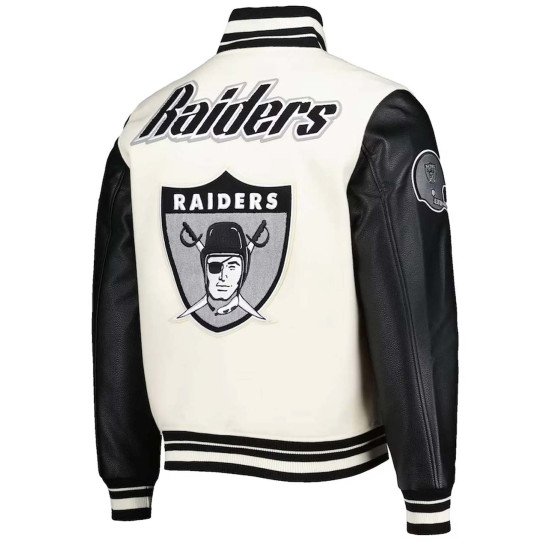 Retro Las Vegas Raiders Varsity Jacket