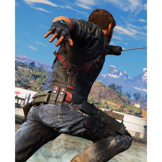 Just Cause 3 Rico Rodriguez Leather Jacket