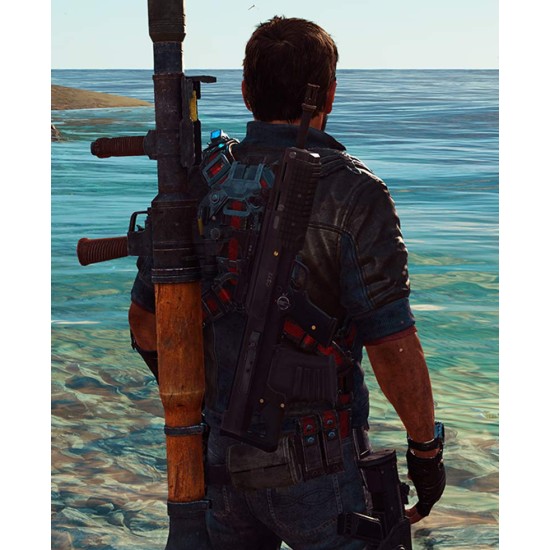 Just Cause 3 Rico Rodriguez Leather Jacket
