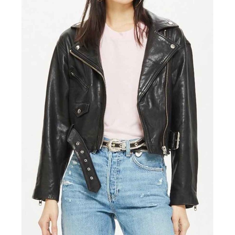 Riverdale Alice Cooper Biker Leather Jacket Riverdale Alice Cooper Biker Leather Jacket