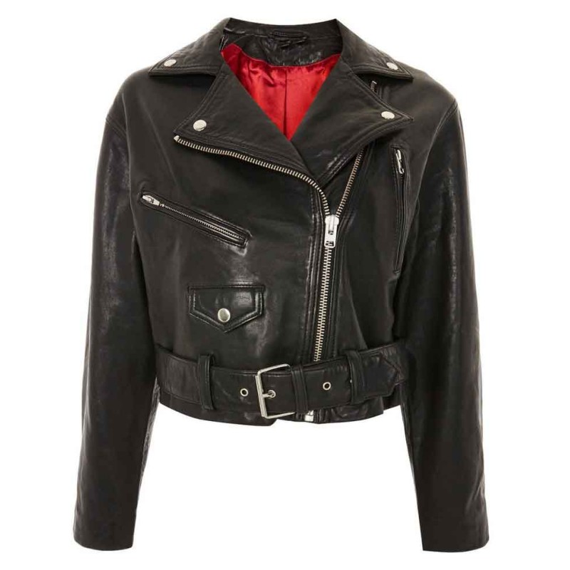 Riverdale Alice Cooper Biker Leather Jacket
