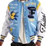 Road Fortune University Blue Varsity Jacket