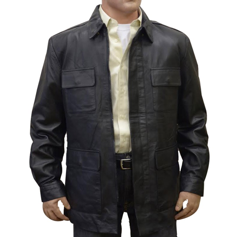 Jack Walsh Midnight Run Robert De Niro Leather Jacket Jack Walsh Midnight Run Robert De Niro Leather Jacket