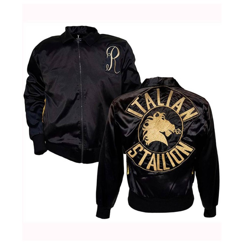 Rocky 3 Italian Stallone Bomber Jacket Rocky 3 Italian Stallone Bomber Jacket