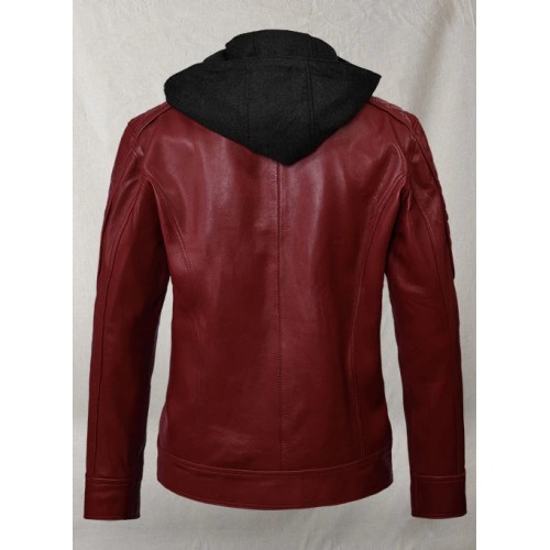 Rodeo Leather Hooded Jacket Rodeo Leather Hooded Jacket