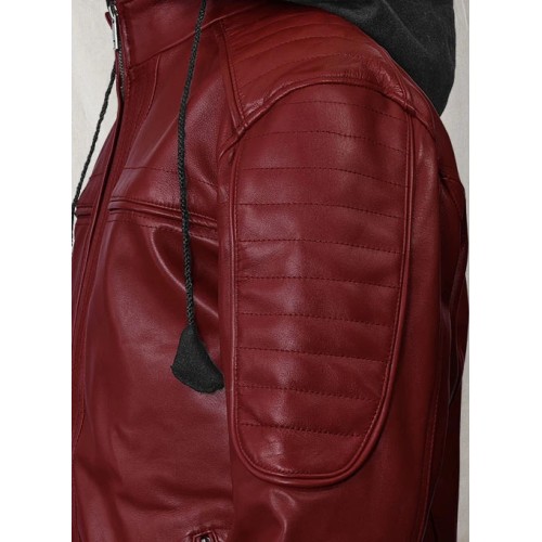 Rodeo Leather Hooded Jacket Rodeo Leather Hooded Jacket