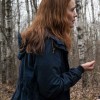 Run Sarah Paulson Black Hooded Coat Run Sarah Paulson Black Hooded Coat