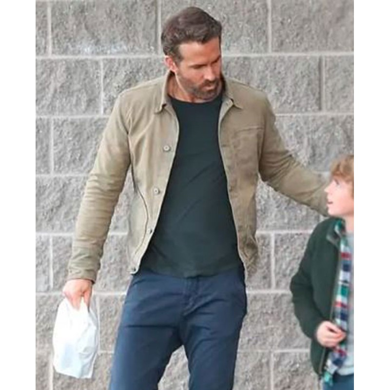 Ryan Reynolds The Adam Project Cotton Jacket Ryan Reynolds The Adam Project Cotton Jacket