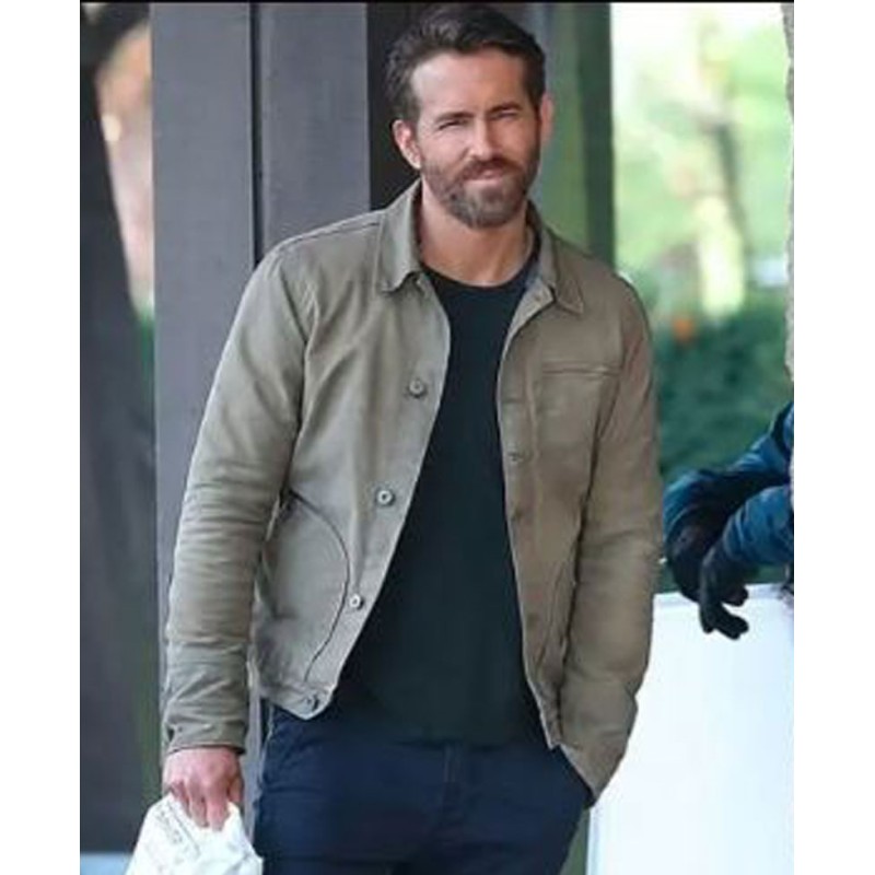 Ryan Reynolds The Adam Project Cotton Jacket Ryan Reynolds The Adam Project Cotton Jacket
