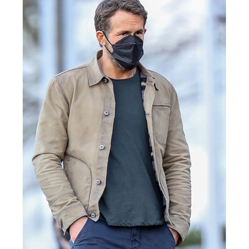 Ryan Reynolds The Adam Project Cotton Jacket Ryan Reynolds The Adam Project Cotton Jacket