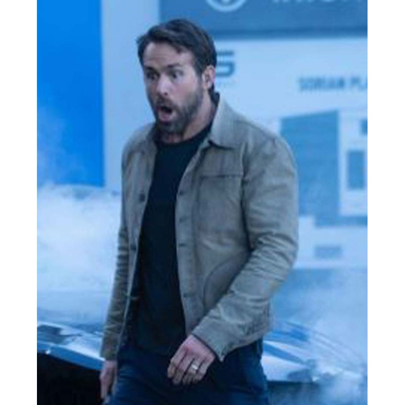 Ryan Reynolds The Adam Project Cotton Jacket Ryan Reynolds The Adam Project Cotton Jacket