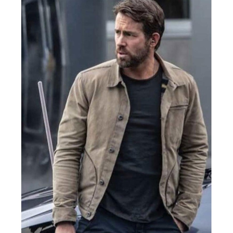 Ryan Reynolds The Adam Project Cotton Jacket Ryan Reynolds The Adam Project Cotton Jacket