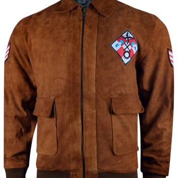 Ryo Hazuki Bomber Jacket with Tiger Patch