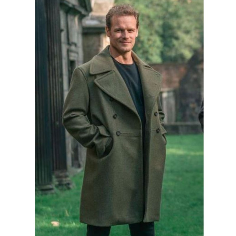 Men in Kilts A Roadtrip with Sam Heughan Double Breasted Coat Men in Kilts A Roadtrip with Sam Heughan Double Breasted Coat