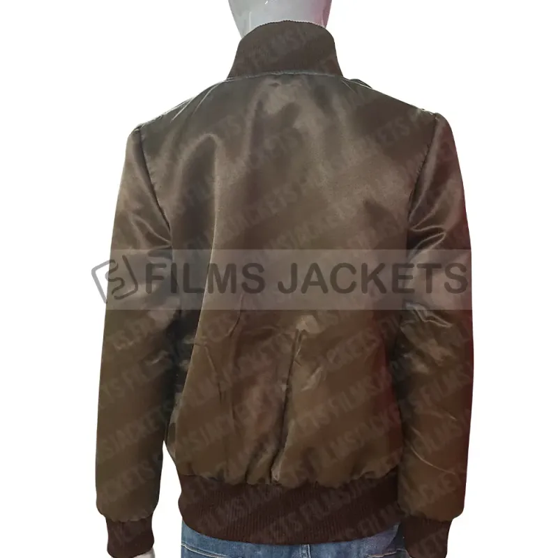 San Diego Padres Emma Stone Brown Jacket San Diego Padres Emma Stone Brown Jacket