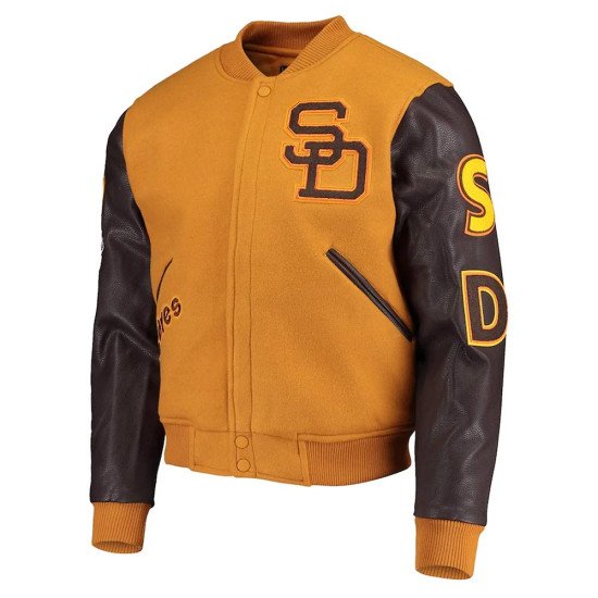 San Diego Padres Varsity Jacket - Films Jackets