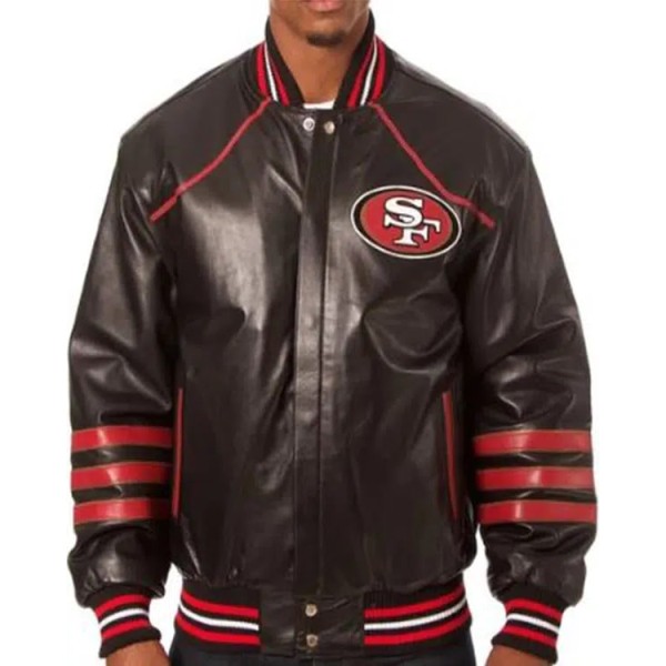 San Francisco 49ers Leather Jacket San Francisco 49ers Leather Jacket