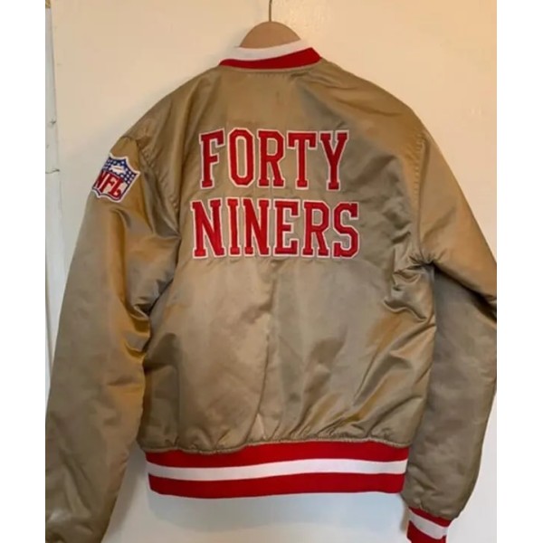 San Francisco Gold 49ers Jacket San Francisco Gold 49ers Jacket
