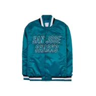 San Jose Sharks Blue Varsity Jacket