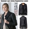 Laura Sutton Homeland Sarah Sokolovic Leather Jacket Laura Sutton Homeland Sarah Sokolovic Leather Jacket