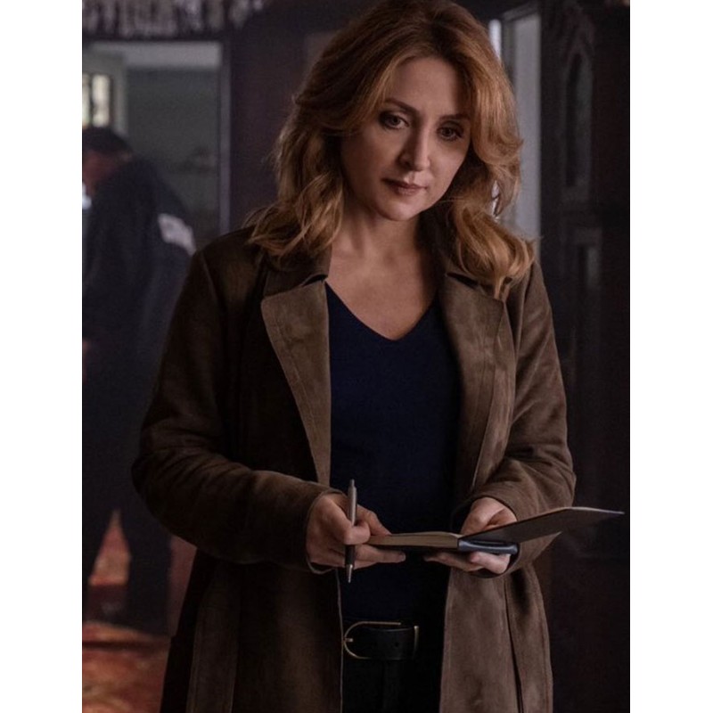 Chesler Dangerous Lies Brown Coat Chesler Dangerous Lies Brown Coat
