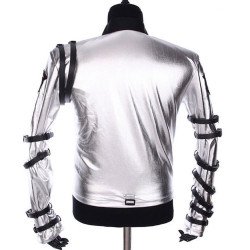 MJ Bad World Tour Silver Jacket