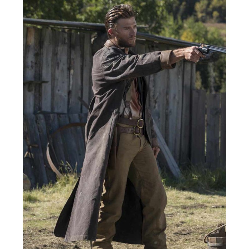 Scott Eastwood Diablo Jackson Trench Coat