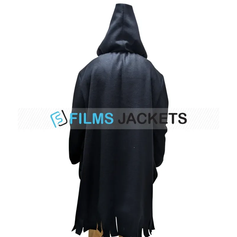 Scream Ghost Hooded Wool Coat Scream Ghost Hooded Wool Coat