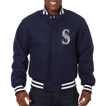 Seattle Mariners Jeff Hamilton Varsity Jacket