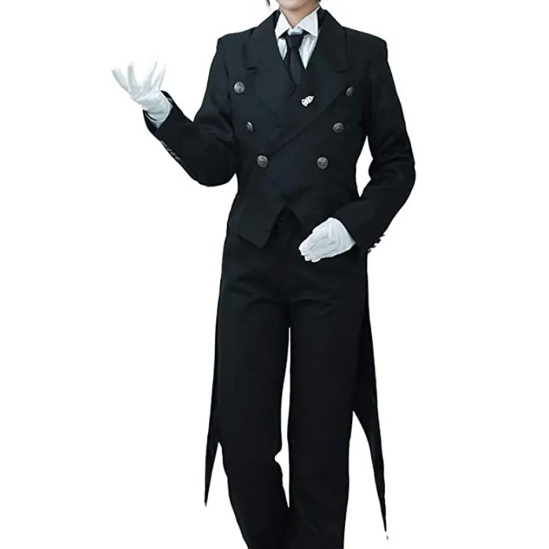 Sebastian Black Butler Black Tailcoat Sebastian Black Butler Black Tailcoat