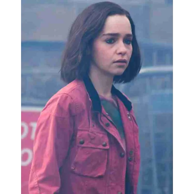 Secret Invasion Emilia Clarke Cotton Jacket Secret Invasion Emilia Clarke Cotton Jacket