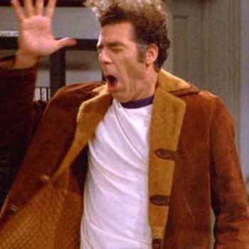 Seinfeld Michael Richards Suede Leather Jacket