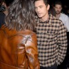 Street Wear Selena Gomez Brown Leather Jacket