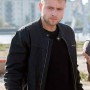 Sense8 Max Riemelt Black Leather Jacket