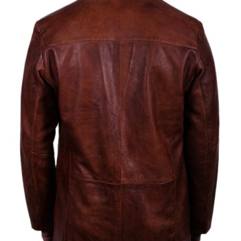 Sam Rockwell Seven Psychopaths Brown Leather Jacket