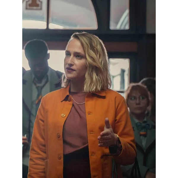 Sex Education Hope Haddon Yellow Jacket Sex Education Hope Haddon Yellow Jacket