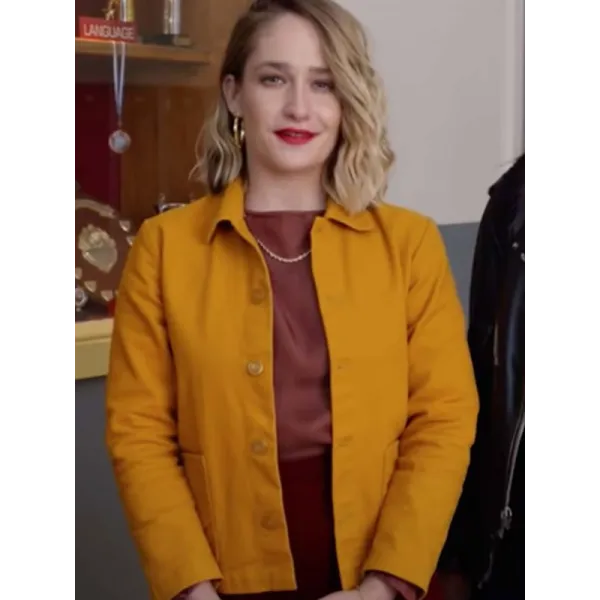 Sex Education Hope Haddon Yellow Jacket