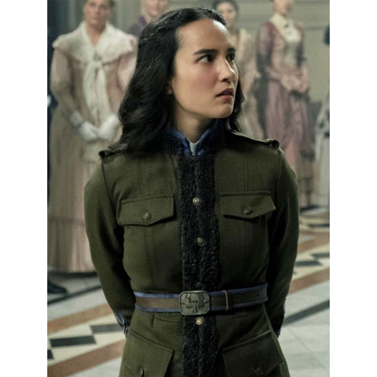 Jessie Mei Li Shadow and Bone Wool Jacket
