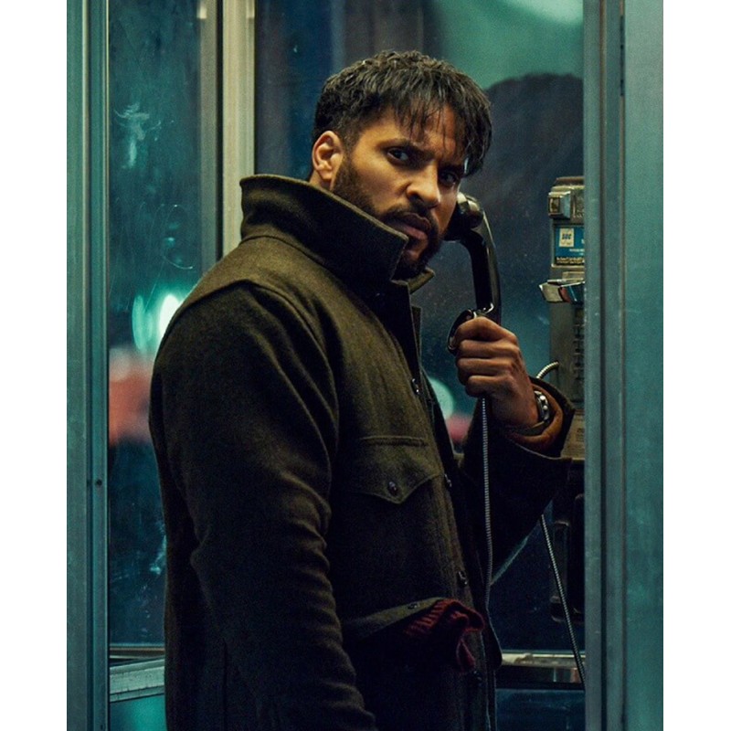 American Gods S03 Ricky Whittle Green Jacket American Gods S03 Ricky Whittle Green Jacket