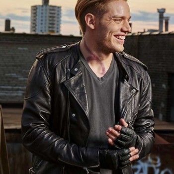 Shadowhunters S03 Dominic Sherwood Leather Jacket