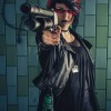 Shadowrun Decker Black Leather Jacket Shadowrun Decker Black Leather Jacket