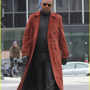 Samuel L Jackson John Shaft Trench Coat