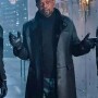 Shaft Samuel L Jackson Black Leather Coat