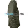 Wayne Shark Green Cotton Jacket Wayne Shark Green Cotton Jacket