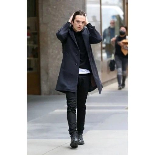 Sharper Sebastian Stan Coat Sharper Sebastian Stan Coat
