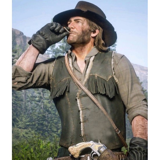 Arthur Morgan Red Dead Redemption II Leather Jacket