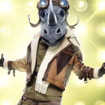 The Masked Singer Barry Zito Brown Shearling Jacket